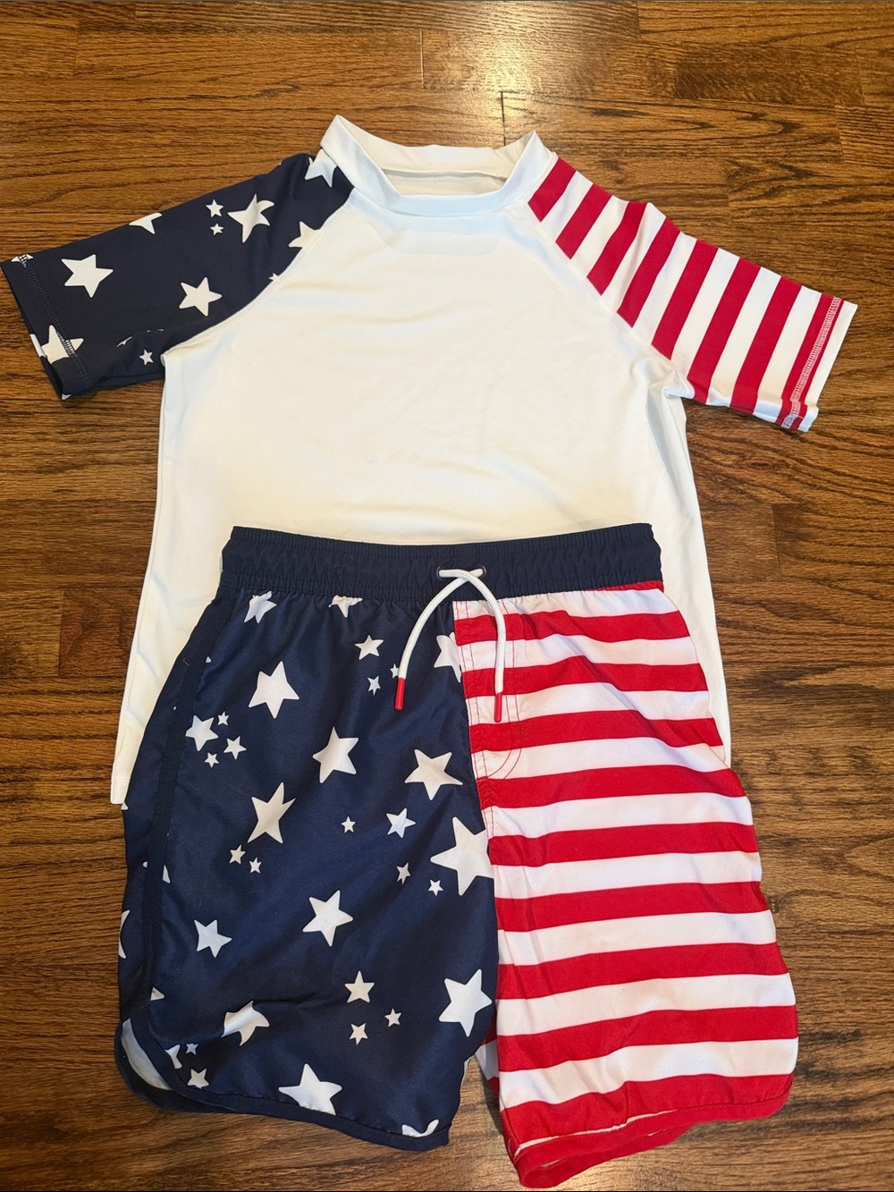 Cat&Jack Swim Trunks and Rashguard